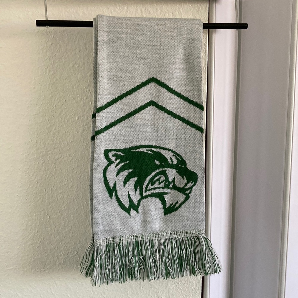 ADIDAS Utah Valley Wolverines Grey Scarf - Picture 2 of 6